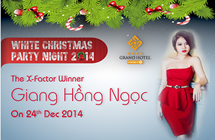 Đêm Giáng sinh trắng - White Christmas Party Night 2014 tại Khách sạn Grand thuộc OSC Việt Nam