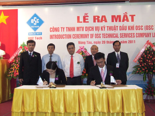 The Inauguration Ceremony of OSC Oil Technical Services Company Limited (OSC Tech)