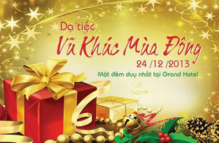 Đa dạng chương trình chào đón Giáng sinh và năm mới 2014 tại hệ thống khách sạn OSC Việt Nam