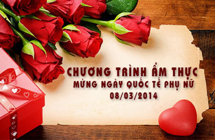 “Quà tặng cho phái đẹp” nhân ngày 8/3 tại Khách sạn Palace thuộc OSC Việt Nam