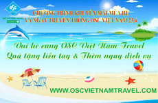OSC Việt Nam Travel khuyến mãi mùa hè 2013