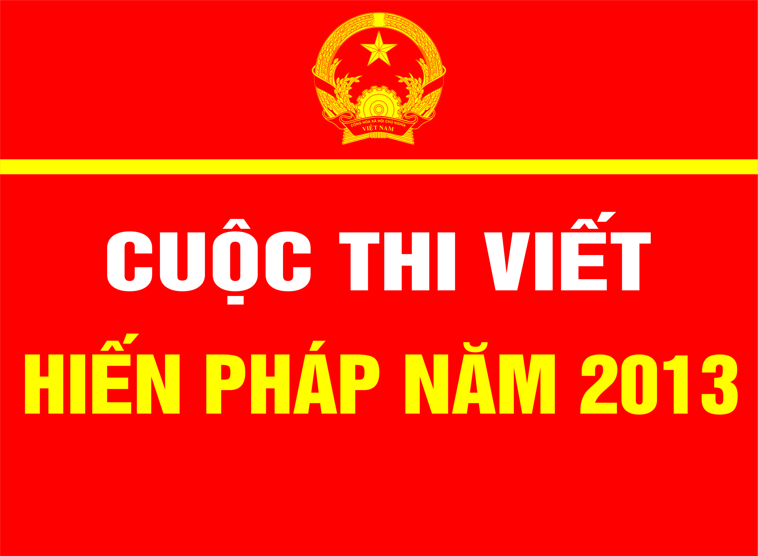 Cuộc thi tìm hiểu Hiến pháp nước CHXHCN Việt Nam