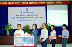 OSC Việt Nam quyên góp, ủng hộ nhân dân Nhật Bản khắc phục hậu quả thiên tai