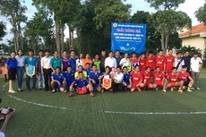 Công đoàn cơ sở OSC Việt Nam tham gia Giải bóng đá mini khối doanh nghiệp năm 2015