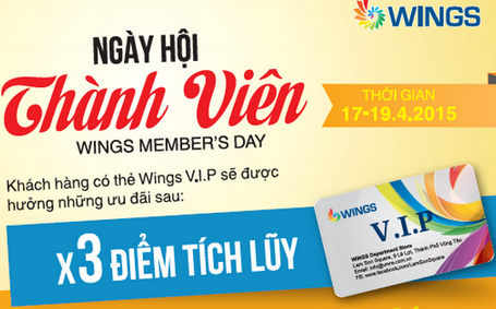 Ngày hội thành viên - Món quà thay lời tri ân 17-19.4.2015