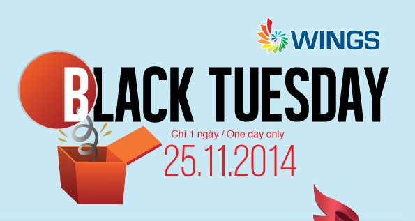 Black Tuesday - Hàng hiệu giá ưu đãi tại Lam Sơn Square