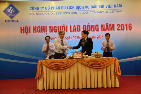 OSC Việt Nam tổ chức hội nghị người lao động năm 2016