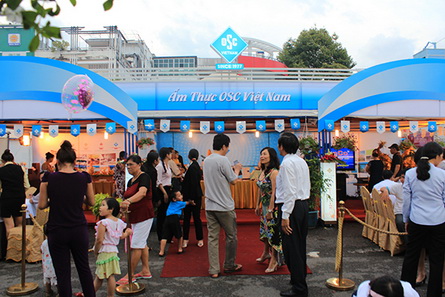 OSC Việt Nam tham gia Lễ hội ẩm thực Phố biển Vũng Tàu năm 2014