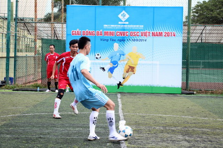 Khai mạc giải bóng đá CNVC OSC Việt Nam năm 2014